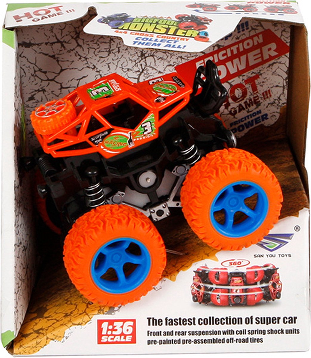 Roadblasters Bigfoot Friction Monster 4x4 Truck, 9cm