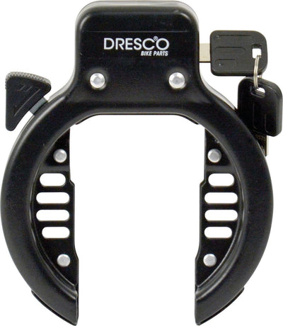 Dresco 2.0 1052258 - antivol de cadre noir | 2 pièces