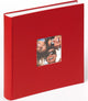 Walther fa-208-r fun - album design - taille 30 x 30 cm - rouge