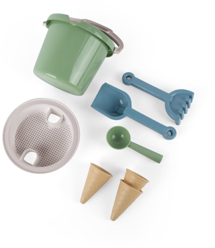 Dantoy Thorbjorn - set seau + cornets de glace (vert)