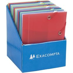 Chemises 3 rabats exacompta 50889e gamme coloris