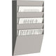 Papier peint tri horizontal flux paysage gris