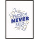 Cadre de motivation paperflow aluminium noir