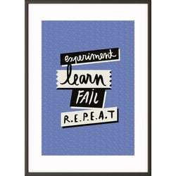 Cadre de motivation paperflow aluminium noir