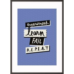 Cadre de motivation paperflow aluminium noir