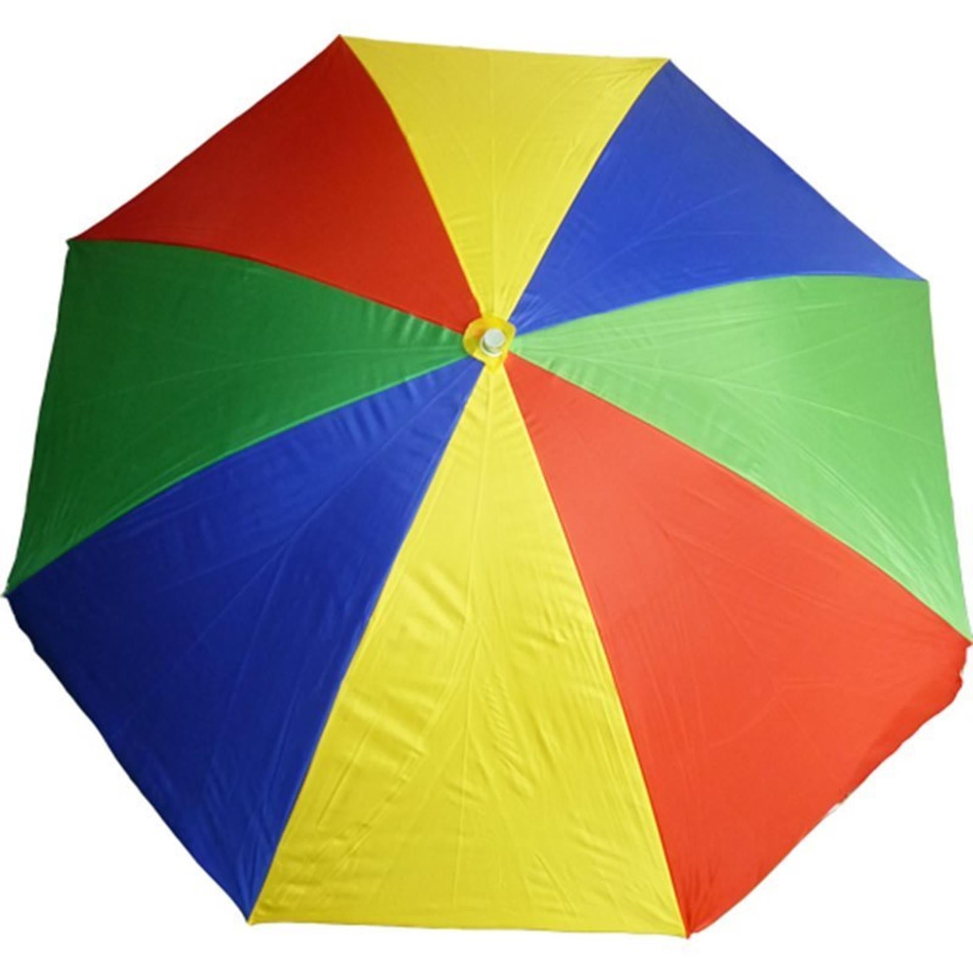 Parasol de plage Aro houseware 250cm bandes colorées