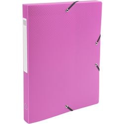 Boite archives exacompta 59604e a4 rose
