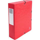 Boite archives exacompta 50835e a4+ rouge