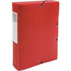 Boite archives exacompta 59885e a4 rouge