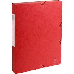 Boite archives exacompta 50305e a4 rouge