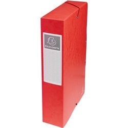 Boite archives exacompta 50605e a4 rouge