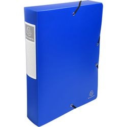 Exacompta 8x boîte de classement pp 7 dos 10e 60mm - a4 - assortis - 5980e