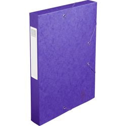 Boite archives exacompta 14015h a4 violet