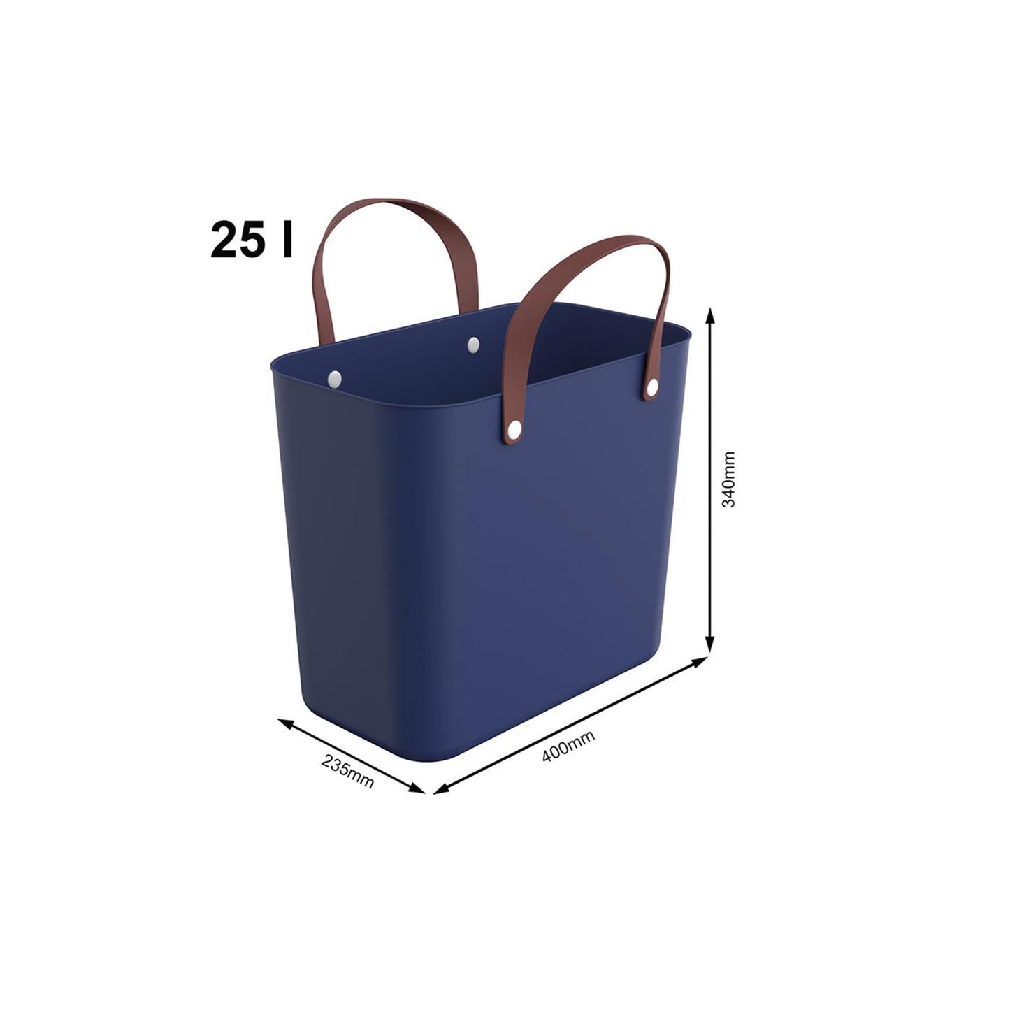 Rotho Style Multibag 25L Bleu foncé