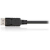 Équipement 119333 Câble DisplayPort W Latch, M M, 3M, noir