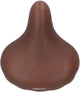 Dresco Urban XL Bicycle Saddle 90 ° coin salon marron