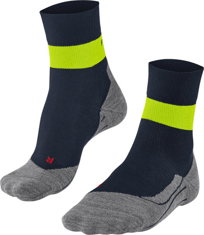Falke ru stabilisant avec compression matériau fonctionnel lyocell chaussettes de course hommes bleu - taille 42-43