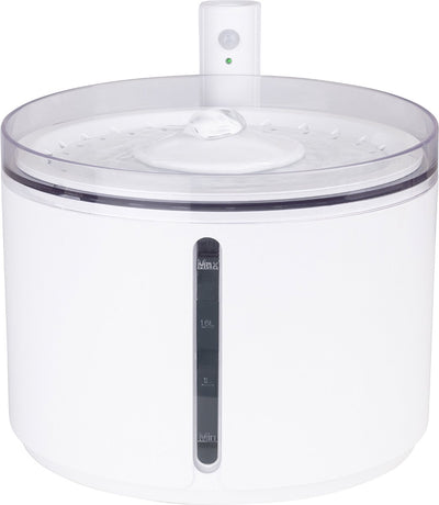District 70 flow 2,2 l - fontaine à eau sans fil pour animaux - blanc