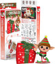 Eugy Puzzle 3D - Elfe de Noël - Figurines de Noël - Durable - Collectionnez-les toutes - 6 ans