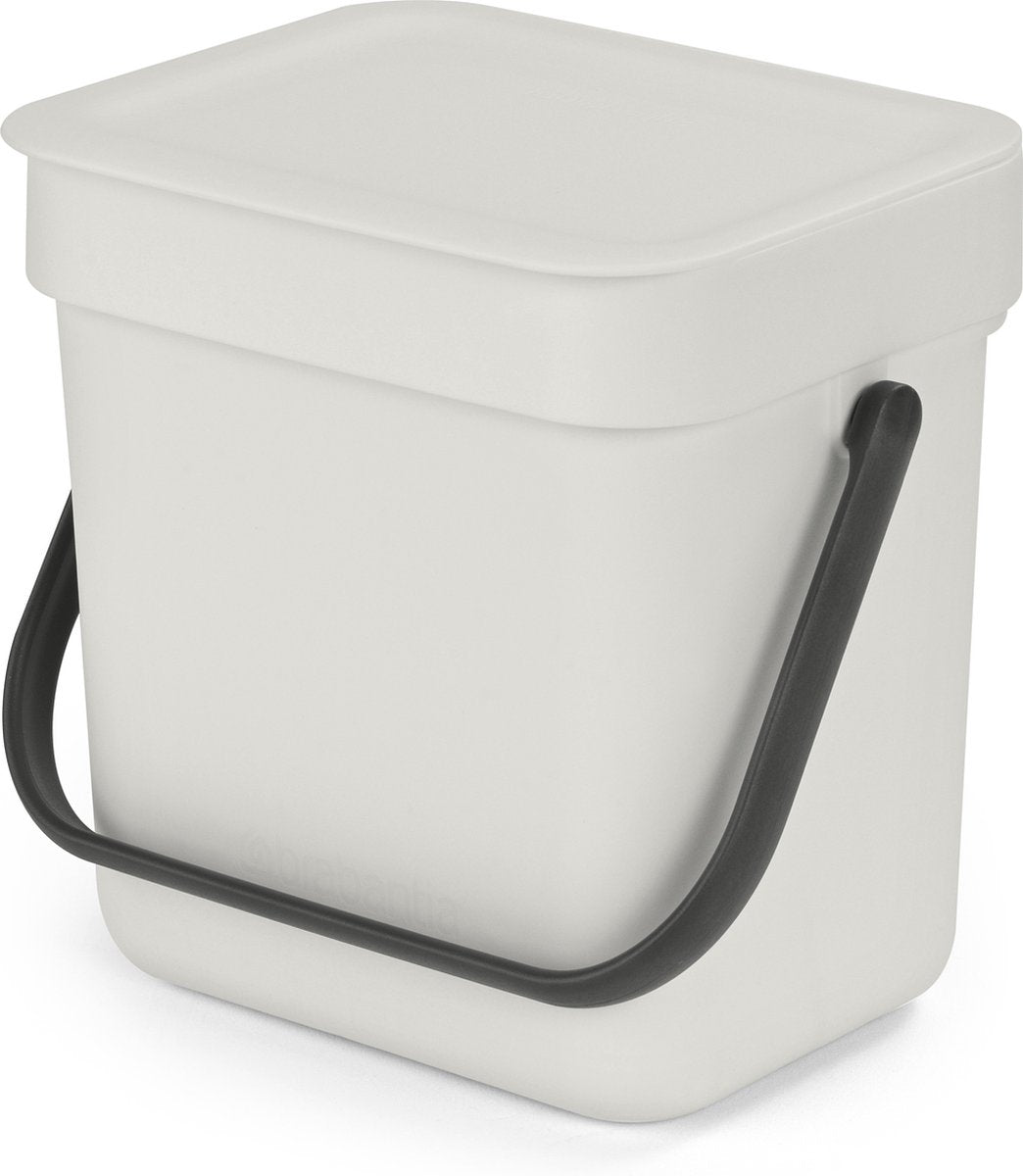 Brabantia gaspillement bac Toi 3L Gris clair