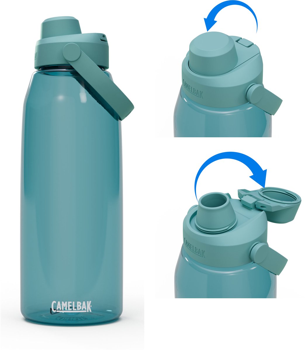 Camelbak thrive chug - gourde - 1,5 l turquoise (cove)