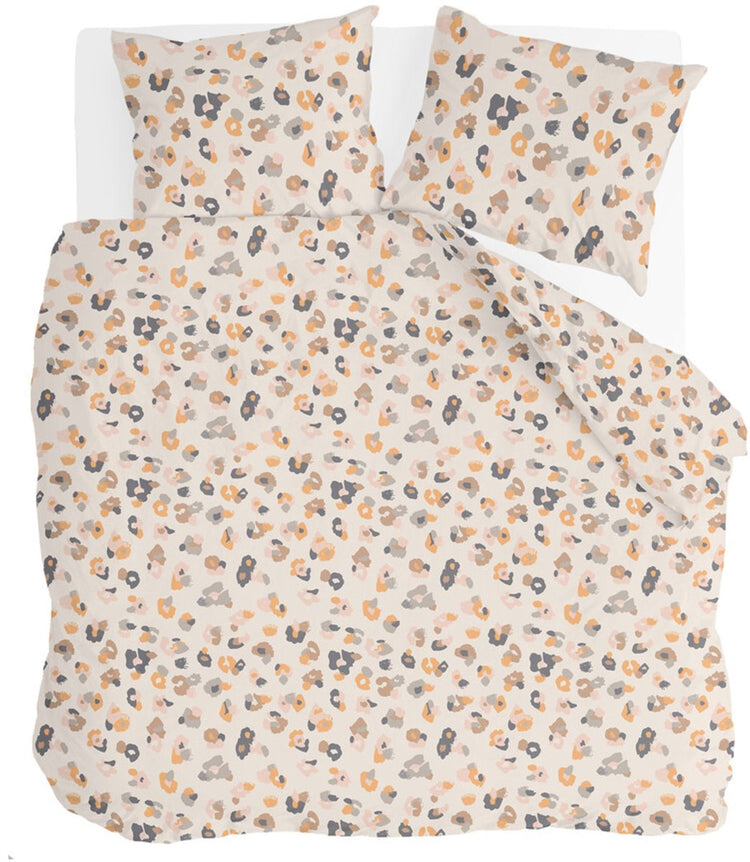 Byrklund housse de couette animal doux - 200x220 - 100% coton - multicolore