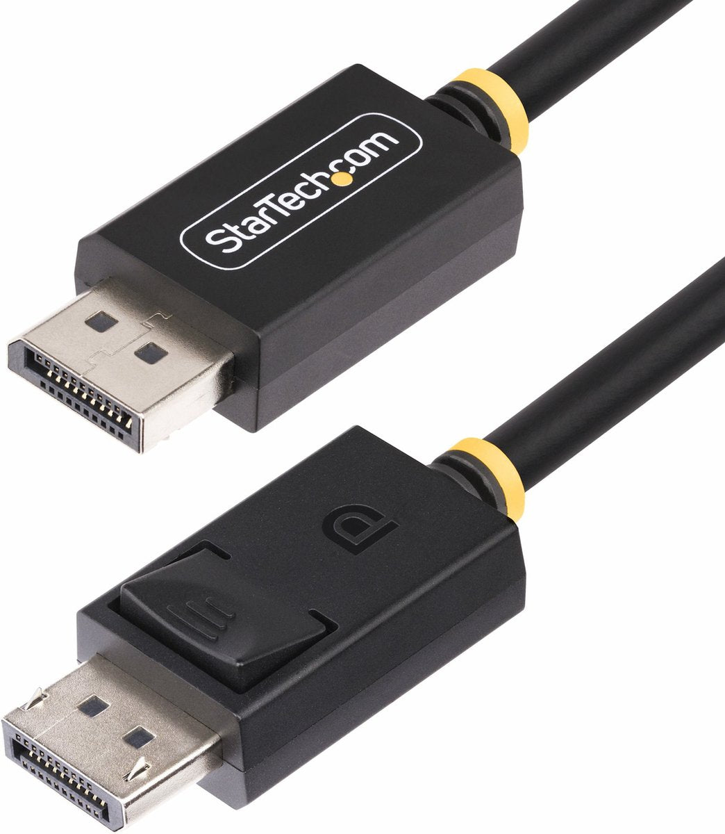 Câble Startech 1 m displayport 2.1, câble displayport dp80 certifié vesa, uhbr20 hdr hdcp 2.2, 16k 8k 60hz