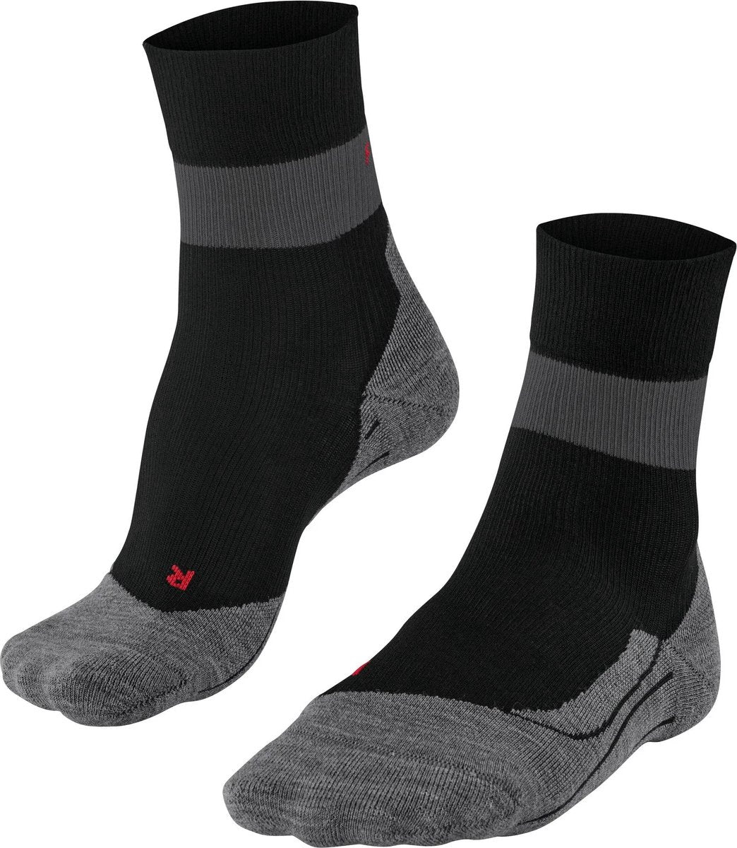 Falke ru stabilisant avec compression matériau fonctionnel lyocell chaussettes de course femme noir - taille 37-38