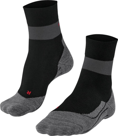 Falke ru stabilisant avec compression matériau fonctionnel lyocell chaussettes de course femme noir - taille 37-38