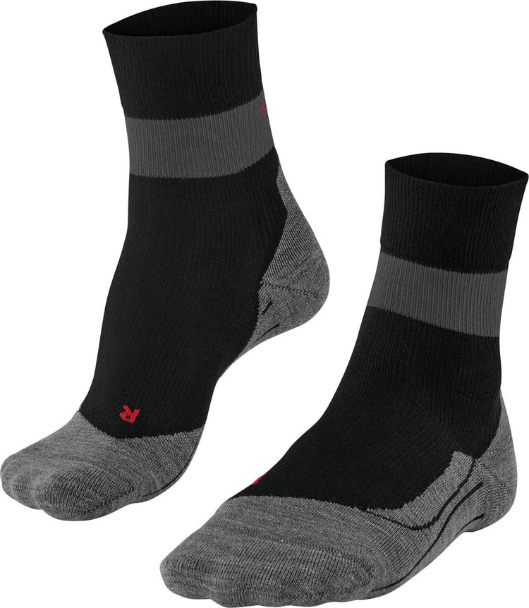 Falke ru stabilisant avec compression matériau fonctionnel lyocell chaussettes de course femme noir - taille 37-38