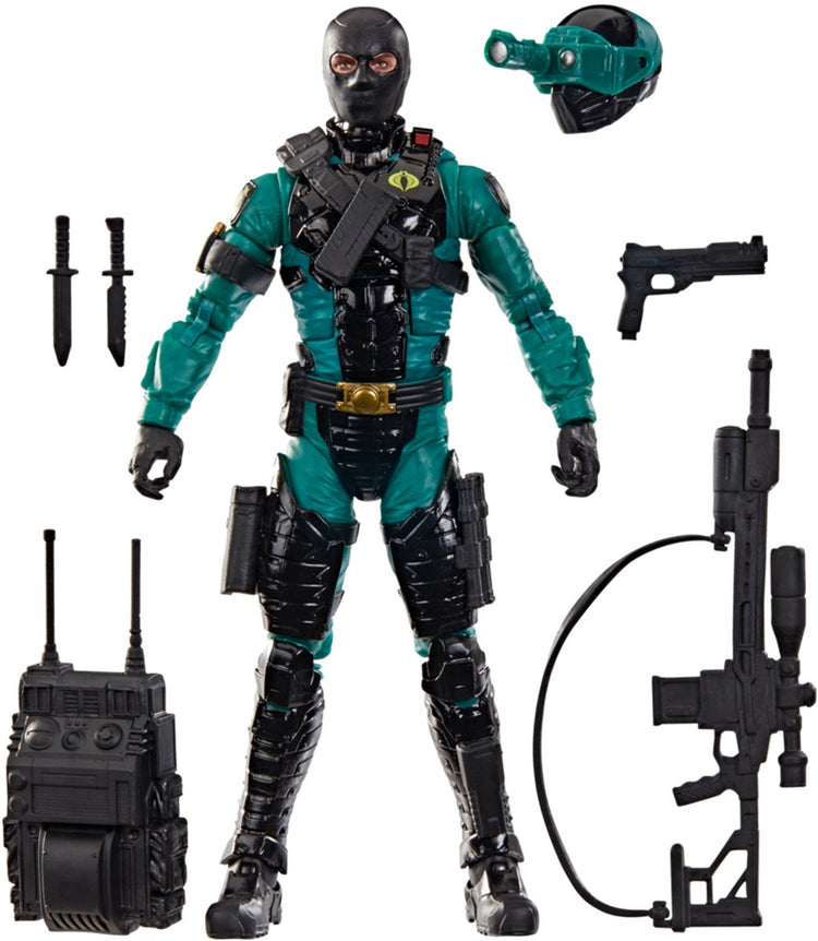 Hasbro gi. Joe - Night-Viper - figurine série classée #187 15cm