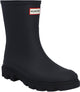 Botte isolée courte Hunter Downpour, bottes de pluie unisexes - noir