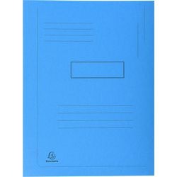Chemises 2 rabats exacompta 445006e carton
