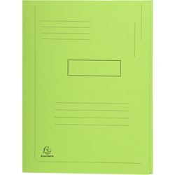 Chemises 2 rabats exacompta 445013e carton