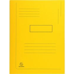 Chemises 2 rabats exacompta 445009e carton