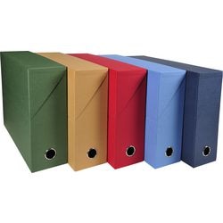 Boîtes d'archives exacompta 89520e gamme de couleurs a4