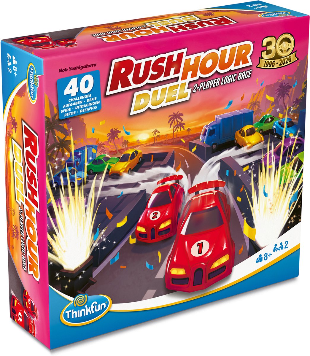 Thinkfun – duel aux heures de pointe – jeu de logique – à partir de 8 ans