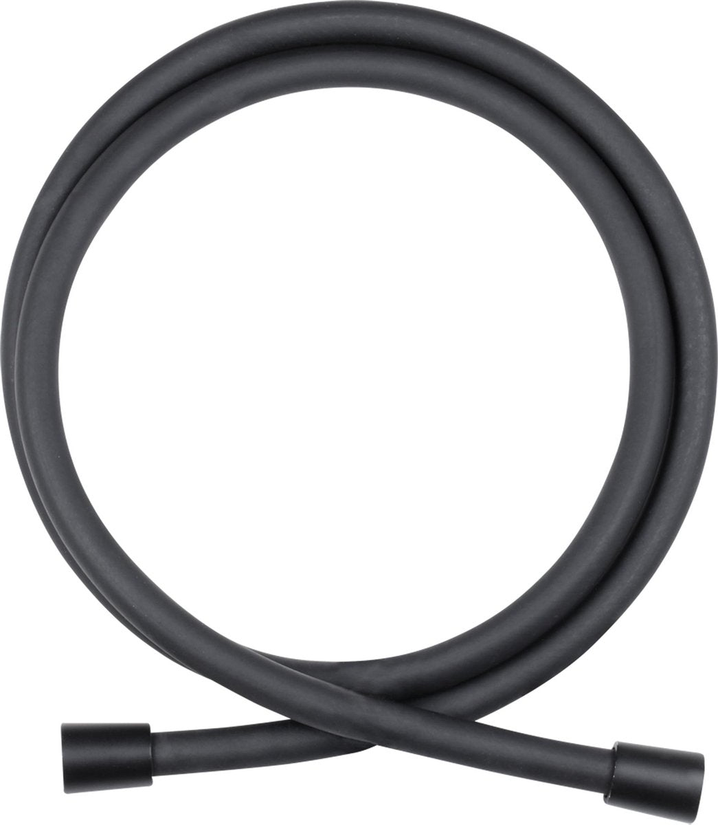 Flexible de douche Differnz noir - 1,5 mètres - 1 2 pouces - flexible de douche 150 cm