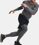 Under Armour UA HG Armour Leggings - Gris Pantalon de sport pour hommes - Carbon Heather - Noir