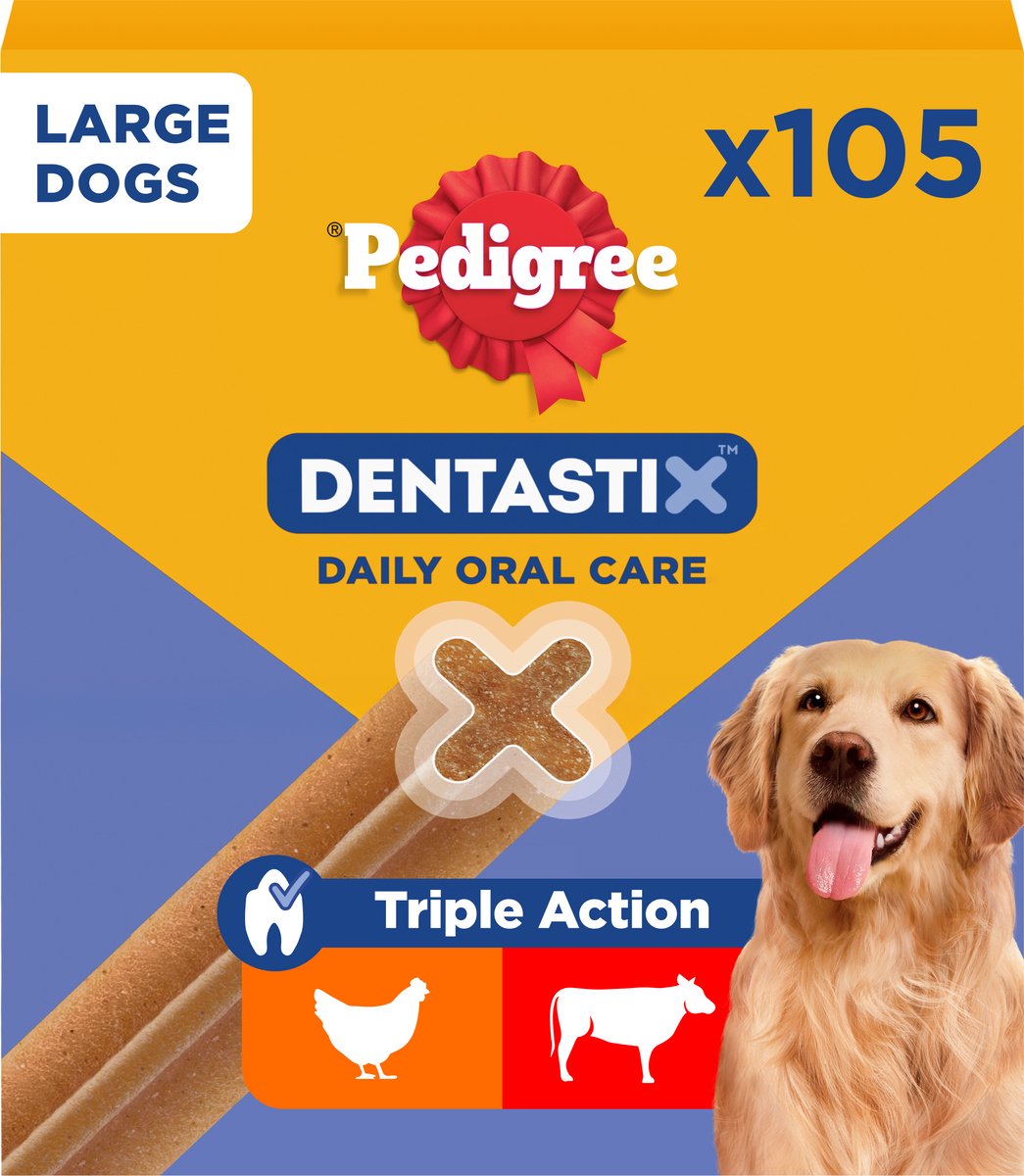 Pack d'action de pedigree dentastix maxi