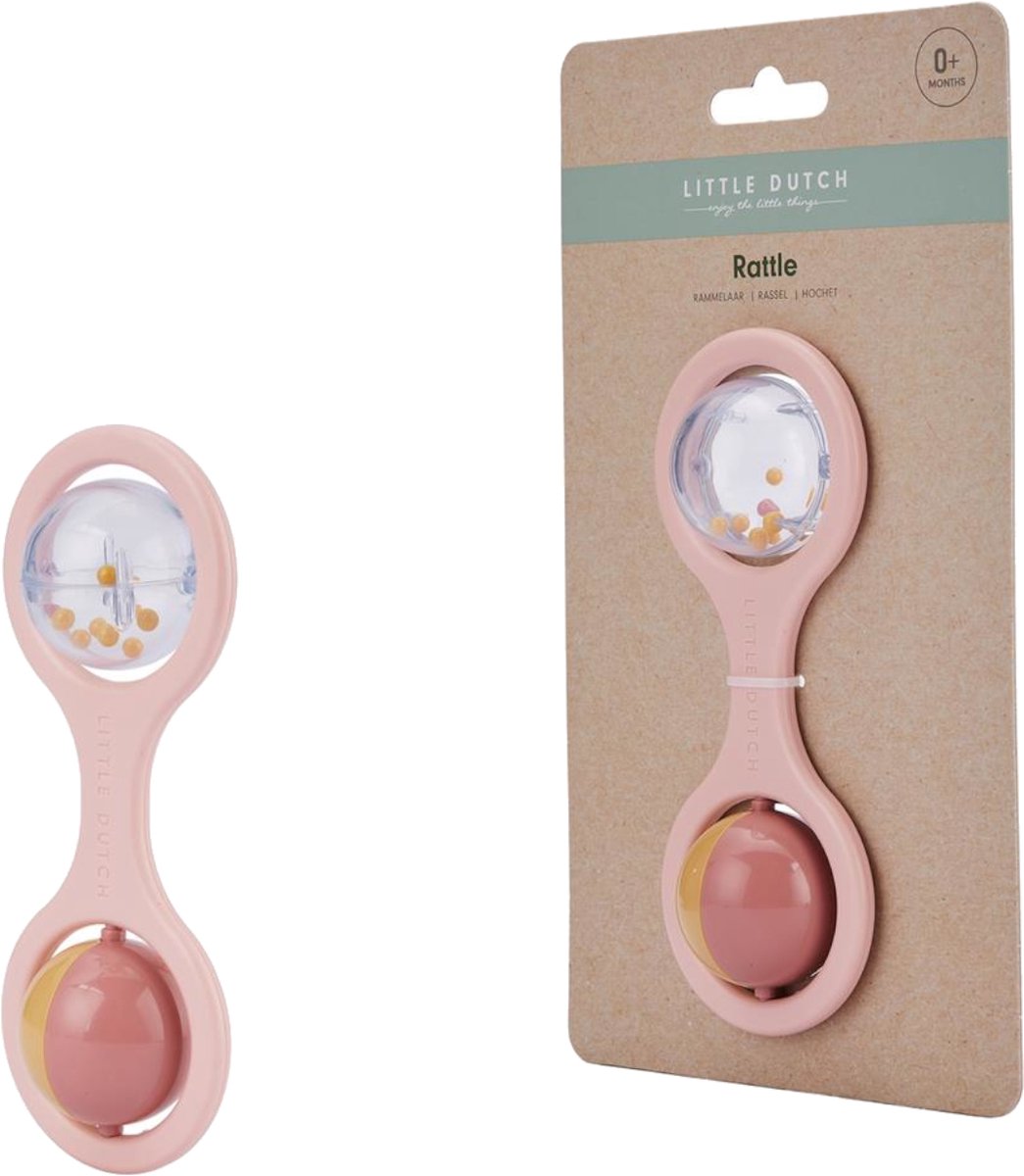 Petite boule de hochet hollandais rose