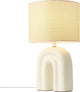 Nordlux brume-lampe de table-céramique-textile-e27-beige