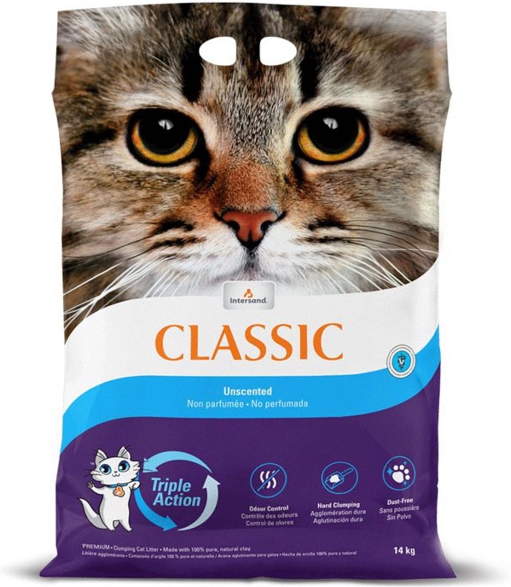 Extreme classic non parfumée - litière pour chat - 14 kg