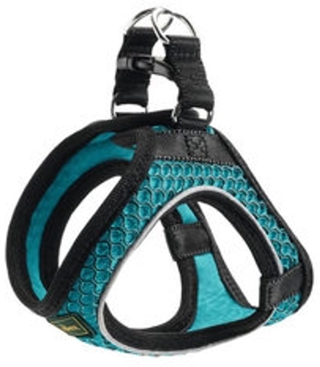 Harnais pour chien Hunter hilo-confort turquoise (30-35 cm)