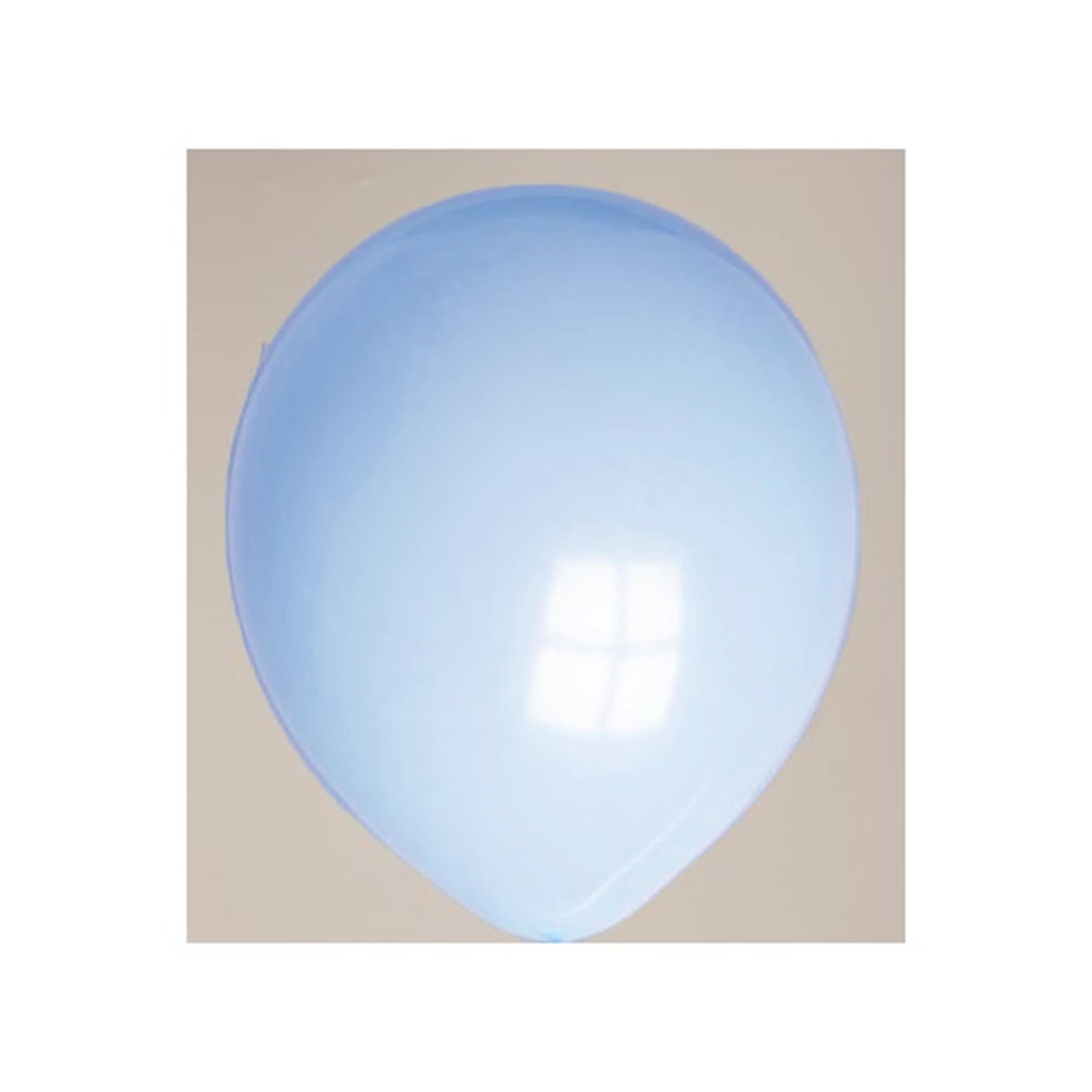 Ballons Globos bleu clair sachet de 100 pcs