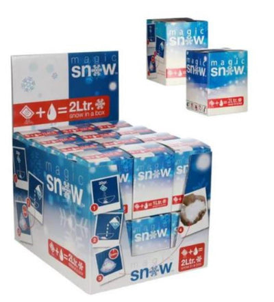 Idées neige magique 4 saisons neige magique en boite (2 litres)