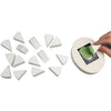 Éponges Creativ company, L: 40 mm, L: 25 mm, blanches, 32 pièces 1 boîte