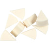 Éponges Creativ company, L: 40 mm, L: 25 mm, blanches, 8 pièces 1 boîte