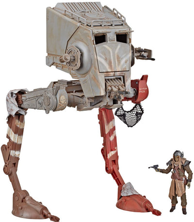 Hasbro star wars le véhicule de collection vintage mandalorien at-st raider véhicules klatooinian
