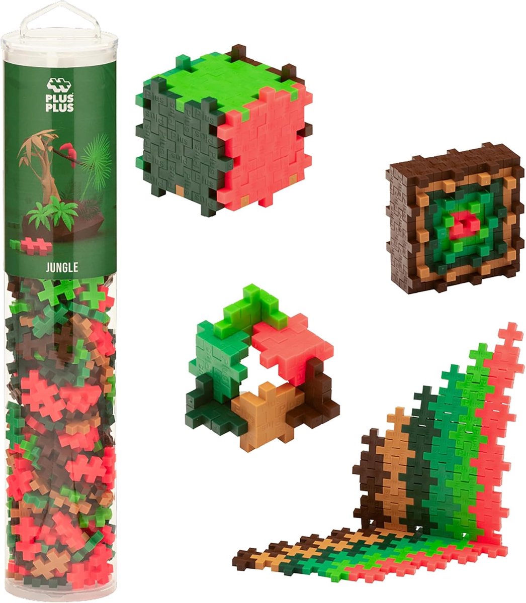 Plus plus tube jungle plus-plus : 240 pièces (4263)